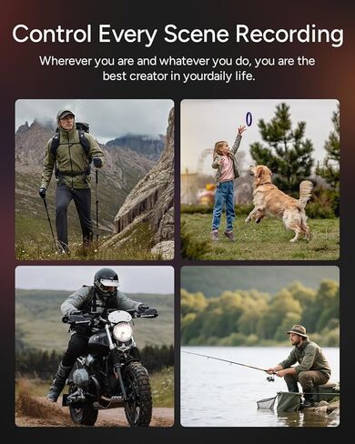 SJCAM SJ20 Action Camera 4K, F2.0/F1.3 Dual Lens, 154° FOV HDR, Low Light, 1850mAh Battery, Stabilization, Waterproof, 8X Zoom, Helmet Kits, Support Ext MIC& Remote Control in Kuwait