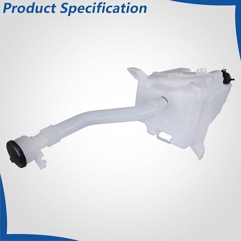 WFLNHB Plastic Windshield Washer Reservoir Tank White with Tube Replacement for Toyota Highlander 2014-2017 853150E070PFM 85315-0E070 TO1288224 in Saudi Arabia