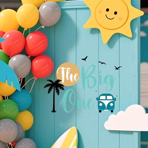 BOOMPA Golf Theme Hole in One Party Backdrop Decal Sign, Vinyl Wall Sticker, 23.6 x 11.8 inches (Green（Golf）) in Kuwait