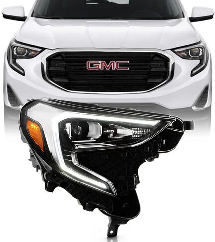 Acanii - لـ [مصنع Hid/Xenon Model] 2018-2021 GMC Terrain Projector Projector Brade Brade Brade President Side in Saudi Arabia
