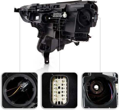 Acanii - لـ [مصنع Hid/Xenon Model] 2018-2021 GMC Terrain Projector Projector Brade Brade Brade President Side in Saudi Arabia