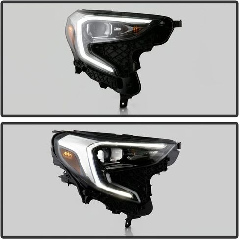 Acanii - لـ [مصنع Hid/Xenon Model] 2018-2021 GMC Terrain Projector Projector Brade Brade Brade President Side in Saudi Arabia