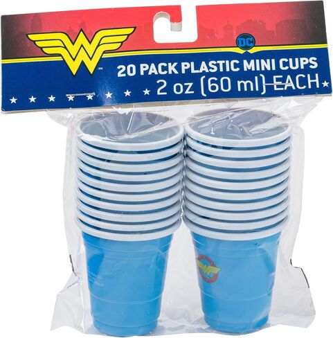 Nickelodeon SpongeBob SquarePants 4-Piece Plastic Mini Cup Set | Reusable Drinkware For Birthdays, Parties, Events | Each Holds 2 Ounces in Kuwait