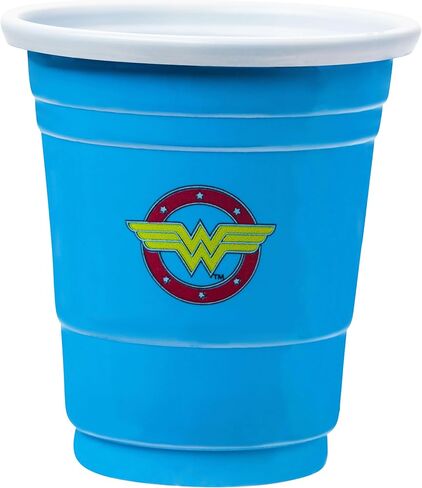 Nickelodeon SpongeBob SquarePants 4-Piece Plastic Mini Cup Set | Reusable Drinkware For Birthdays, Parties, Events | Each Holds 2 Ounces in Kuwait