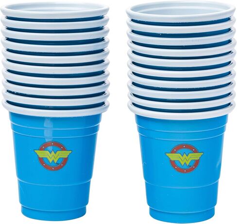 Nickelodeon SpongeBob SquarePants 4-Piece Plastic Mini Cup Set | Reusable Drinkware For Birthdays, Parties, Events | Each Holds 2 Ounces in Kuwait