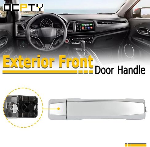 مقبض الباب الخارجي OCPTY Front Passenger Right Fit 2004-2018 لنيسان ل Titan ، 2016-2018 لنيسان لـ Titan XD Chrome 80640ZC00A ؛ 11395857 ؛ FDH010268 ؛ 80646ZC00A in Saudi Arabia