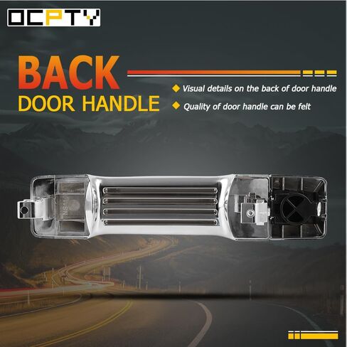 مقبض الباب الخارجي OCPTY Front Passenger Right Fit 2004-2018 لنيسان ل Titan ، 2016-2018 لنيسان لـ Titan XD Chrome 80640ZC00A ؛ 11395857 ؛ FDH010268 ؛ 80646ZC00A in Saudi Arabia
