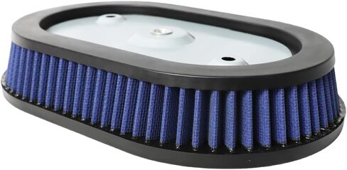 High-Flo Replacement Air Filter Element For Ventilator - Milwaukee-Eight Engine '18-later Softail and '17-later Touring and Trike Models Equipped with 114 Air Cleaner (Red) in Saudi Arabia