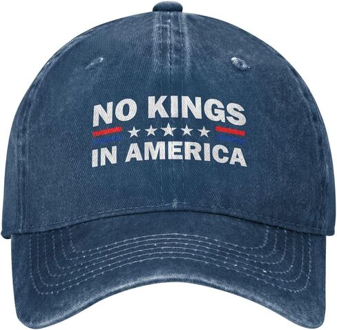 No Kings Hat - No Kings in America Hat Rejecting King Since 1776 Hat Patriotic Hats for Men and Women in Kuwait