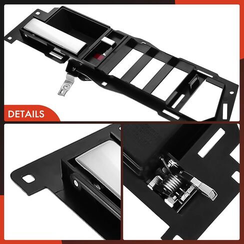 A-Premium - Inside Interior Door Handles Front Left Driver & Right Passenger Side - Compatible with Chevy & GMC Models - 1988-1994 Blazer C1500 C2500 C3500 K1500 K2500 K3500 Suburban Yukon in Saudi Arabia