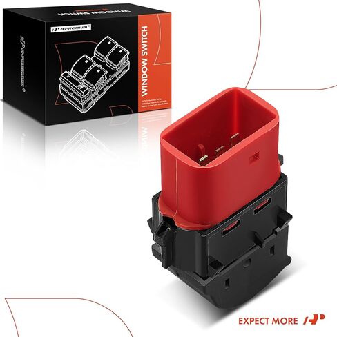 A-Premium Power Window Switch متوافق مع Ford Escape 2013-2019 ، Focus 2012-2018 ، Transit Connect 2014-2019 ، استبدل# BM5T14529BA in Saudi Arabia