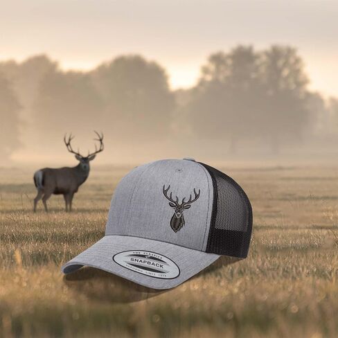 Deer Country Hats for Men & Women | AAA Quality Embroidered Deer Hunting Hat for Men & Women | Mesh Trucker hat in Saudi Arabia