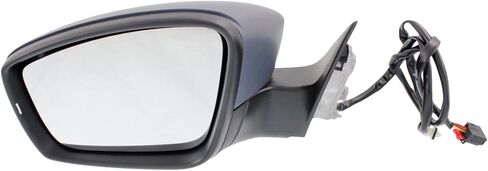 Kool Vue Passenger Side Power Heated Mirror for Volkswagen Passat 2012-2015 With Signal Light; Without Memory Paintable Build Date From April 2 2012 in Saudi Arabia