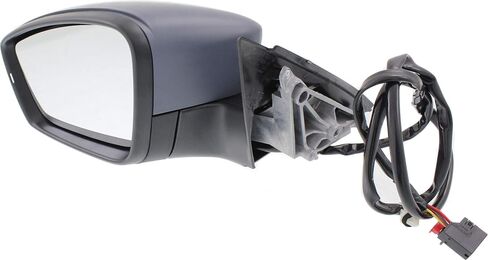 Kool Vue Passenger Side Power Heated Mirror for Volkswagen Passat 2012-2015 With Signal Light; Without Memory Paintable Build Date From April 2 2012 in Saudi Arabia