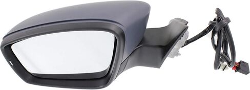 Kool Vue Passenger Side Power Heated Mirror for Volkswagen Passat 2012-2015 With Signal Light; Without Memory Paintable Build Date From April 2 2012 in Saudi Arabia