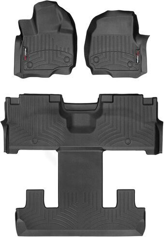 WeatherTech Custom Fit FloorLiners for Expedition, Navigator - Full Set (441295-1-4), Black in Saudi Arabia