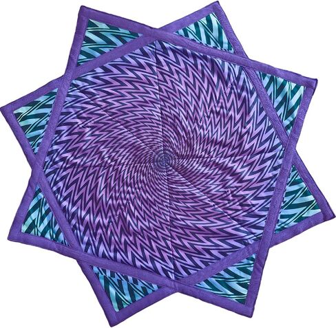 Star Air Flow Star, Spinning Cloth Flowstar, Dapo Star, Perfect for Juggling and Flow Arts, Portable and Durable (Blue) in Saudi Arabia