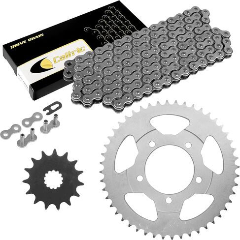 سلسلة Caltric Drive و Sprockets متوافقة مع Suzuki Katana 650 GSX650F 2008-2009 in Saudi Arabia