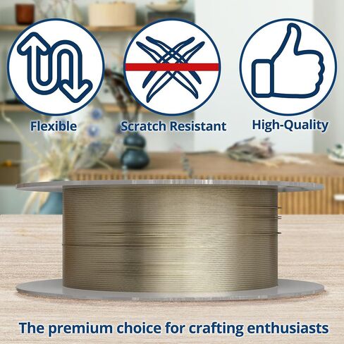 Soft Flex Craft Wire 20 Gauge - Silver Plating 1 Spool in a Pack - 6 Meters Jewelry Making Metal Wire in Kuwait