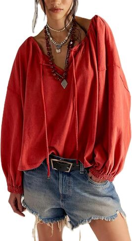 النساء الطويلات نفخة أمامية مقدمة من الدانتيل قمم بلوزة بلوزة قمم y2k زر أسفل القمصان الكشكشة تنحنح in Kuwait