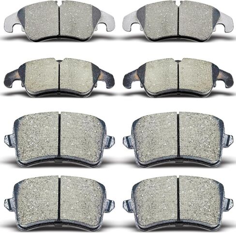 D1322 D1386 Front Rear Ceramic Brake Pads Set Fit For Audi A4/A4 allroad/A4 Quattro/A5/A5 Quattro/allroad/Q5/S4/S5 (8 pcs) in Saudi Arabia