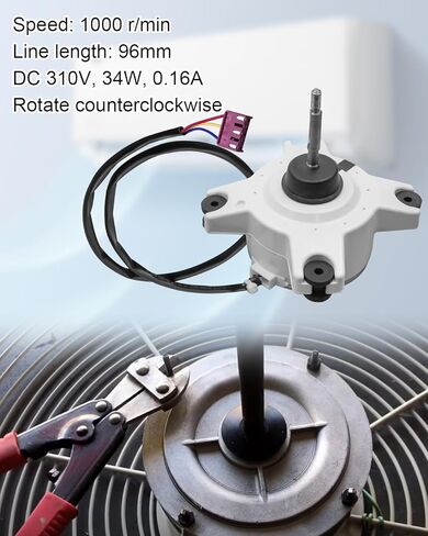 ZKFN-34-10-1 محرك تكييف الهواء العاكس ، محرك DC بدون فرش DC310V 34W in Kuwait
