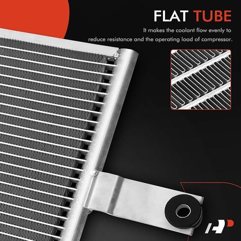 A-Premium Air Conditioning A/C Condenser Compatible with 2010 2011 2012 Freightliner Cascadia, Coronado, Replace# 2267126001 in Saudi Arabia