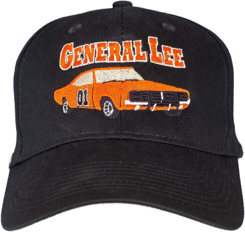 Dukes of Hazzard the Black Baseball Cap Hat (البالغين ، قابل للتعديل) in Saudi Arabia