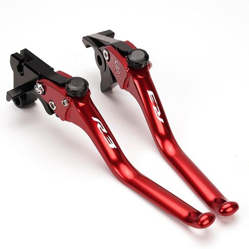 MOWOK Fit for Yamaha R3 YZF-R3 YZFR3 2015 2016 2017 2018 2019 2020 2021 2022 2023 2024 2025 Motorcycle Accessories CNC Brake Clutch Levers (Blue) in Saudi Arabia