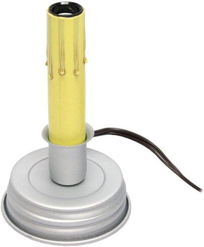 Cleveland Vintage Lighting CLV102 Canning Lid W.Candlestick Up, Small, Multicolor in Saudi Arabia