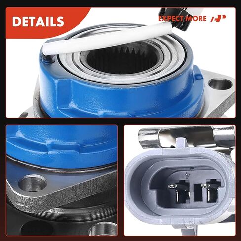 A-Premium Front Wheel Bearing وتجميع المحور مع ABS و 5-Lug متوافق مع Buick Century Lesabre Riviera & Cadillac Allante Deville Eldorado Seville & Chevrolet Lumina APV in Saudi Arabia
