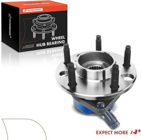 A-Premium Front Wheel Bearing وتجميع المحور مع ABS و 5-Lug متوافق مع Buick Century Lesabre Riviera & Cadillac Allante Deville Eldorado Seville & Chevrolet Lumina APV in Saudi Arabia