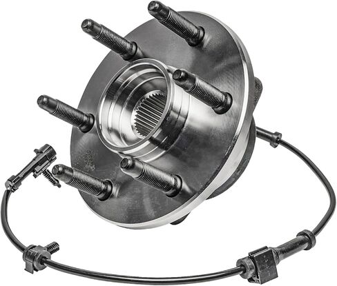 Detroit Axle - Front Wheel Bearing Hub CV Axle for 4WD Chevy GMC Silverado Sierra Suburban Avalanche Yukon XL 1500 Tahoe Cadillac Escalade ESV EXT, Wheel Hub Bearing Assembly CV Axle Replacement 6 Lug in Saudi Arabia