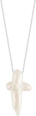 JOIANA | Pearl Cross Necklace - Medium Cross in Saudi Arabia