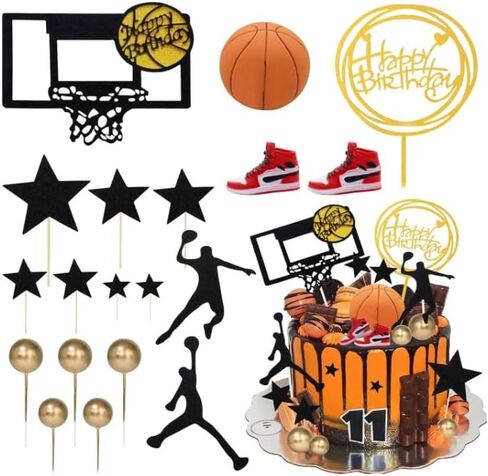 Soccer Cake Topper 29pcs Soccer Ball Player Cake Decorations Soccer Figurine Soccer Birthday Cake Decoration for Men Boy Football Sport Theme Birthday Party Suppplies in Saudi Arabia