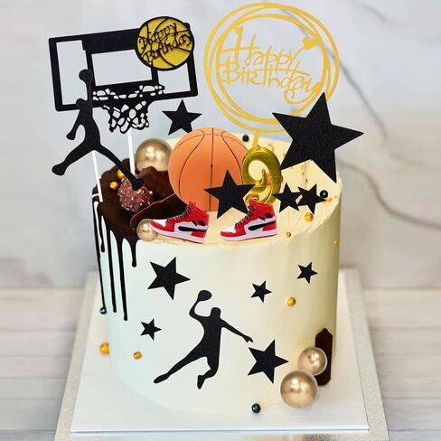 Soccer Cake Topper 29pcs Soccer Ball Player Cake Decorations Soccer Figurine Soccer Birthday Cake Decoration for Men Boy Football Sport Theme Birthday Party Suppplies in Saudi Arabia