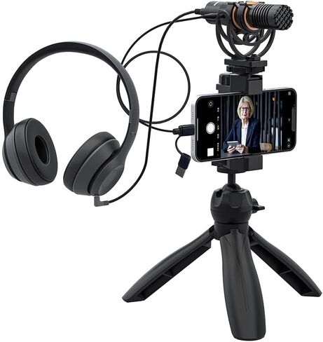 COMICA VM40 Combo Wireless Shotgun Microphone,2.4G Super Cardioid Polar Pattern,48kHz/32-bit Float Recording,Wired/Wireless Dual Modes,32G On-Board Recording Mic(VM 30 Upgraded Version) in Kuwait
