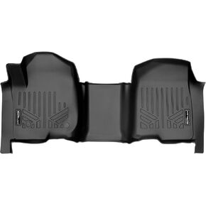 SMARTLINER Floor Mats 1st Row Liner Compatible with 2019-2025 Chevrolet Silverado 1500 in Saudi Arabia