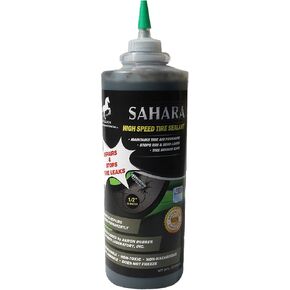 Sahara High Speed Tire Sealant - Superior Performance - Tire Repair - Stop Leaks - Extend Tire Life – All Weather – High-Speed – Slow Speed – ARDL Approved (34 Oz Bottle, Sahara) in Saudi Arabia