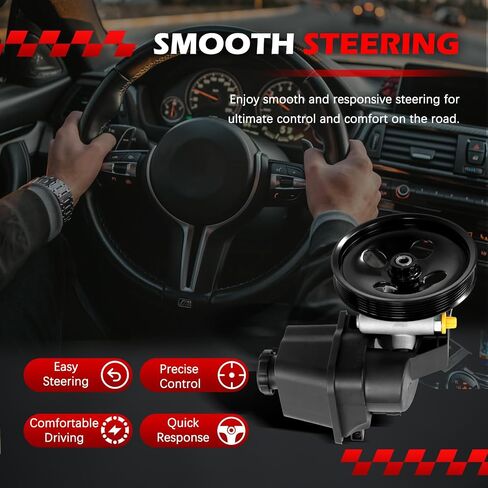 20-822 Power Steering Pump Fit for Corvette 1997 1998 1999 2000-2013 ، 5.7L 6.0L 6.2L 7.0L ، V8 ، استبدال مضخة مساعدة الطاقة لعام 20822 25960709 26046503 in Saudi Arabia