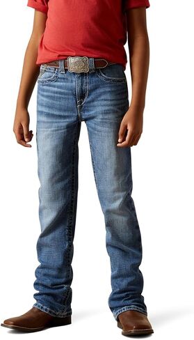 ARIAT Boys' B4 Relaxed August Boot Cut Jean in Saudi Arabia