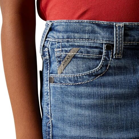 ARIAT Boys' B4 Relaxed August Boot Cut Jean in Saudi Arabia