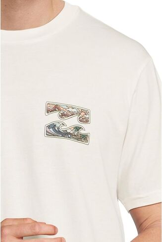 Billabong Men's Crayon Wave Premium Short Sleeve in Saudi Arabia