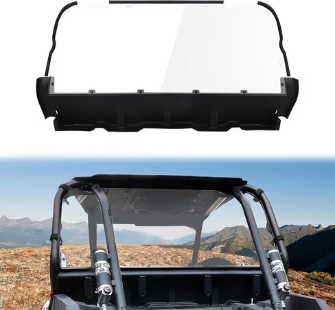 Clear Rear Windshield Compatible with 2014-2023 Polaris RZR XP 1000/ XP 4 1000 Accessories Lightly Rear Polycarbonate Windscreen Waterproof Dustproof Rear Window in Saudi Arabia