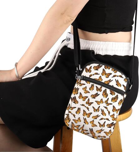 Vamsii Monarch Gift Monarch Mama Crossbody Bag Loves Monarchs Bage Bastslies Lover Gift in Saudi Arabia