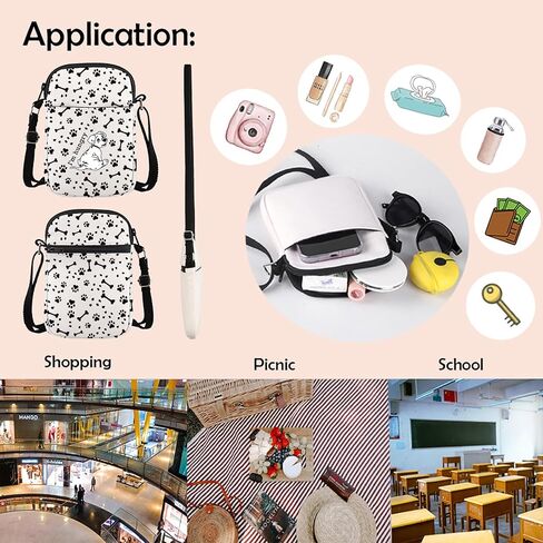 Mnigiu 101 Dogs Movie Gift Rolly Lover Gift I Hungry Crossbody Bag Dalmatians Foys Gof Gof in Kuwait
