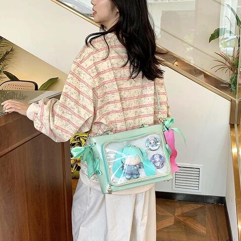 Ita Bag Crossbody Shoulder Bag Satchel Messenger Pins Display for women in Kuwait