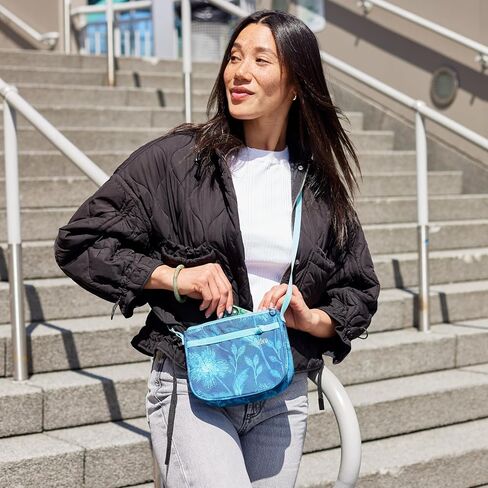 HAIKU Lark RFID Blocking Zippered Crossbody Travel Bag in Kuwait