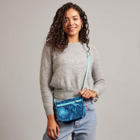 HAIKU Lark RFID Blocking Zippered Crossbody Travel Bag in Kuwait