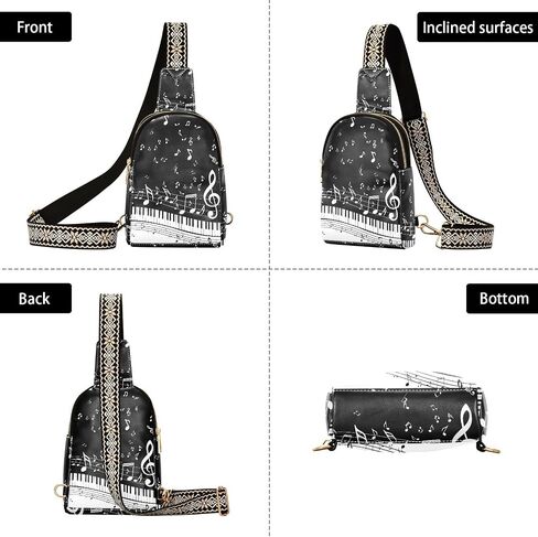 Printing Small Crossbody Sling Bags Chest Bag for Women Fanny Packs Purses in Kuwait